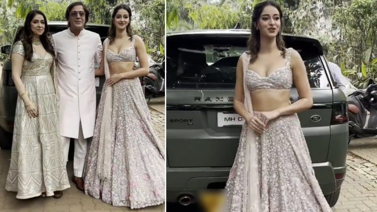 Ananya Panday Video: আলানার বিয়ের অনুষ্ঠানে লেহেঙ্গায় সাজ অনন্যার, মুগ্ধ অনুরাগীরা, দেখুন