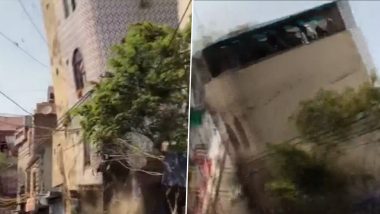 Building Collapsed In Delhi: দিল্লির বিজয় পার্ক এলাকায় ভেঙে পড়ল বহুতল বাড়ি, ভয়াবহ ভিডিয়ো