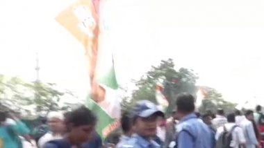Congress Protests Kolkata: রাহুল গান্ধী ইস্যুতে ধর্মতলায় বড় বিক্ষোভ যুব কংগ্রেসের, দেখুন ছবিতে