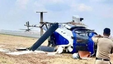 Kochi Airport Helicopter Accident Video: লাট্টুর মত পাক দিয়ে গোঁত্তা খেয়ে কোচি বিমানবন্দর ভাঙল বিমান, দেখুন ভিডিয়ো