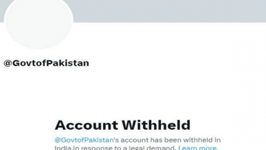 Pak Govt Twitter Account Withheld In India: ভারতে বন্ধ পাকিস্তান সরকারের টুইটার অ্যাকাউন্ট