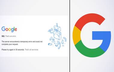 Google Services Down: বিশ্বজুড়ে হঠাৎই যান্ত্রিক বিভ্রাট গুগলে, থমকে গেল ইউটিউব, গুগল ড্রাইভ, জিমেইল,ডুও, মিট সহ  অন্যান্য পরিষেবা