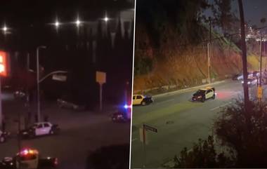 Los Angeles Shooting Video: লস এঞ্জেলসে আততায়ীর গুলি, জখম বহু পুলিশ, দেখুন ভিডিয়ো