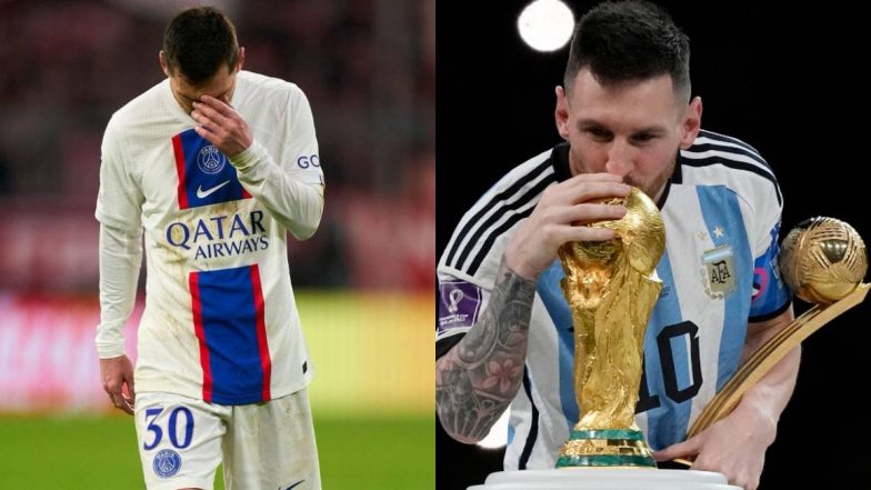 PSG: মিউনিখে জোড়া গেলে হেরে বিদায় পিএজির, বিশ্বকাপ জয়ের মরসুমে চ্যাম্পিয়ন্স লিগ অধরাই থাকল মেসির