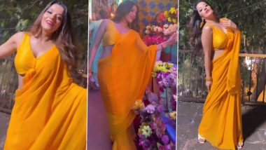 Monalisa Aka Jhuma Boudi's Dance Video: 'টিপ টিপ বরষা পানি'-র ধুনে ঝুমা বউদি যেন আগুন ধরালেন