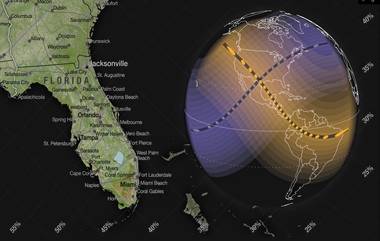 NASA Solar Eclipse Map For 2023 and 2024: মার্কিন আকাশে দেখা যাবে আগুনের আংটি থেকে পূর্ণগ্রাস সূর্যগ্রহণ, কবে কখন জানতে হলে দেখুন এই ভিডিও