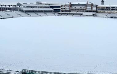 Oval Cricket Ground: যেখানে খেলার জন্য এত লড়াই, সেই ওভাল এখন বরফের তলায়