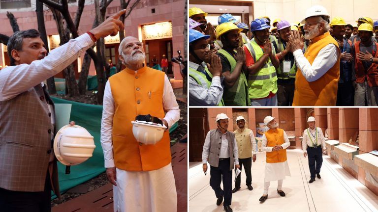 PM Modi Visits New Parliament: নতুন সংসদ ভবনে আচমকা হাজির প্রধানমন্ত্রী মোদি, ঘুরে দেখলেন উভয় কক্ষের কাজ