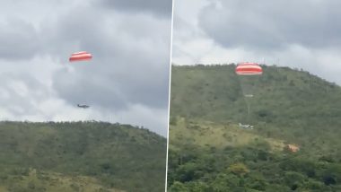 Plane Saved by Parachute: সদ্যোজাত শিশু-সহ ৬ যাত্রীকে নিয়ে উড়তে থাকা বিমানকে বাঁচাল প্যারাসুট, ঘটনাস্থলের ভিডিয়ো