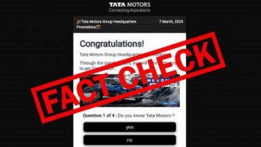 Tata Motors Group Headquarters Promotions Real of Fake?: টাটা নেক্সনের দাম কত, ভাইরাল মেসেজের সত্যতা জানুন