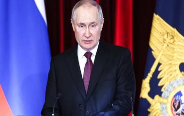 Vladimir Putin: মধ্যপ্রাচ্যে অশান্তি, বিশ্বব্যাপী অস্থিরতা তৈরি করছে আমেরিকা-সহ পশ্চিমী দেশগুলি, তোপ পুতিনের