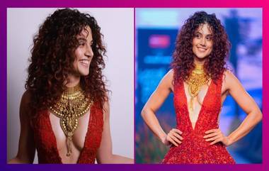 Taapsee Pannu: খোলামেলা তাপসীর গলায় লক্ষ্মীর হার, কটাক্ষের বন্যা