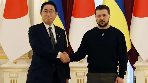 Japanese Prime Minister Funio Kishida Visited Kyiv: ইউক্রেনে ঝটিকা সফরে জাপানের প্রধানমন্ত্রী