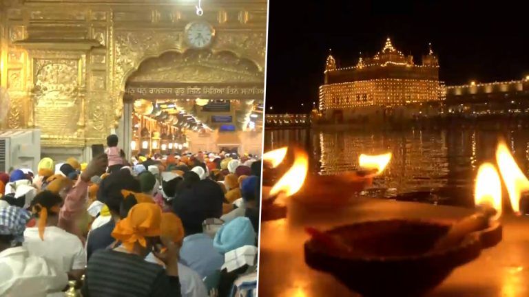 Baisakhi Celebration In Golden Temple: প্রদীপের আলো ও আতসবাজির রোশনাইয়ে আলোকিত অমৃতসরের স্বর্ণমন্দির, দেখুন বৈশাখী উদযাপনের ভিডিয়ো