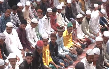 Friday Prayers At Jama Masjid: জুম্মাবারে দিল্লির ঐতিহাসিক জামা মসজিদে নামাজ পড়ছেন অসংখ্য মানুষ, দেখুন ভিডিয়ো