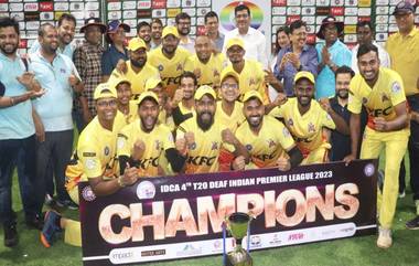 Deaf Indian Premier League 2023: কলকাতায় আয়োজিত বধির আইপিলের শিরোপা জিতল চেন্নাই ব্লাস্টার্স