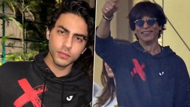 SRK-Aryan in Same Hoodie: ছেলে আরিয়ানের হুডি পরেই KKR-এর ম্যাচ দেখতে ইডেনে এলেন শাহরুখ খান, দেখুন
