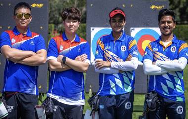 Archery World Cup 2023: তিরন্দাজি বিশ্বকাপের ফাইনালে ভারতের মিক্সড দল জ্যোতি সুরেখা ভেন্নাম ও ওজস প্রবীণ দেওতালে