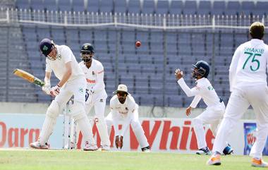 BAN vs IRE Test, Day 3 Stumps: লরেন টাকারের শতরানের সুবাদে স্থিতিশীল আইরিশরা, এগিয়ে ১৩১ রানে