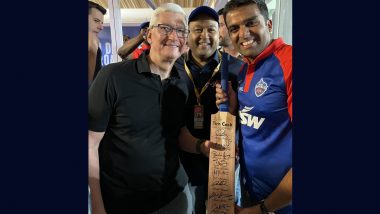 Apple CEO at IPL Match: দিল্লিতে অ্যাপেল স্টোরের উদ্বোধনের পর আইপিএল দেখতে হাজির টিম কুক