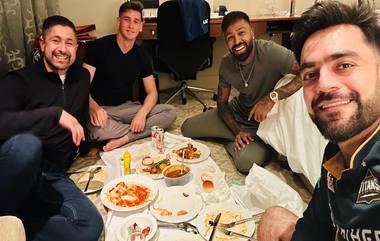 Hardik Pandya At Sehri: রাশিদ খানের সঙ্গে রোজা উদযাপনে গুজরাতের অধিনায়ক হার্দিক