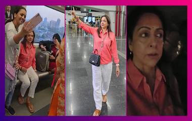 Hema Malini মেট্রায় উঠে, অটো চড়ে পৌঁছলেন বাড়ি