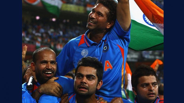 Sachin Tendulkar on CWC 2011: ঐতিহাসিক বিশ্বকাপ জয়ে দ্বাদশ বর্ষপূর্তিতে সচিনের টুইট