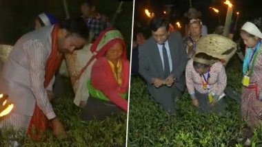 G20 Delegates In Darjeeling: জি২০ বৈঠকের ফাঁকে গাছ থেকে চা পাতা তুলছেন প্রতিনিধিরা, দেখুন দার্জিলিংয়ের ভিডিয়ো