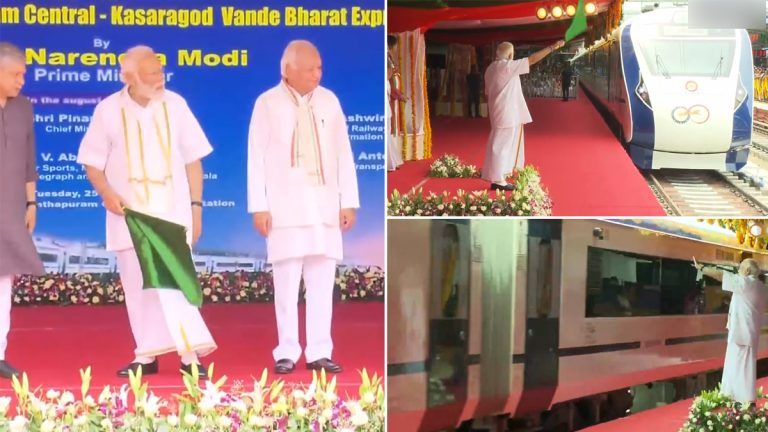 PM Modi flags off Vande Bharat Express: কেরালার প্রথম বন্দে ভারত ট্রেনের সূচনা প্রধানমন্ত্রী নরেন্দ্র মোদীর (দেখুন ভিডিও)