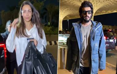 Malaika Arora - Arjun Kapoor Video: অর্জুনকে দেখে লাজুক হাসি মালাইকার, বিমানবন্দরে ফ্রেমবন্দি 'হট কাপল'