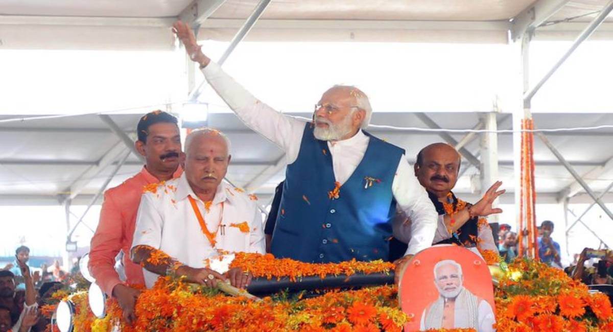 Narendra Modi: কর্ণাটকে দলকে জেতাতে ৩০ দিনে ২০টা জনসভা করবেন মোদী, হাওয়া ঘোরাতে নমোই সহায়