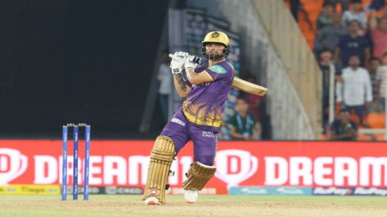 Rinku Singh's Bat: নীতীশ রানার ব্য়াট নিয়ে নেমেই আমেদাবাদে রূপকথার পাঁচ ছক্কা রিঙ্কু সিংয়ের