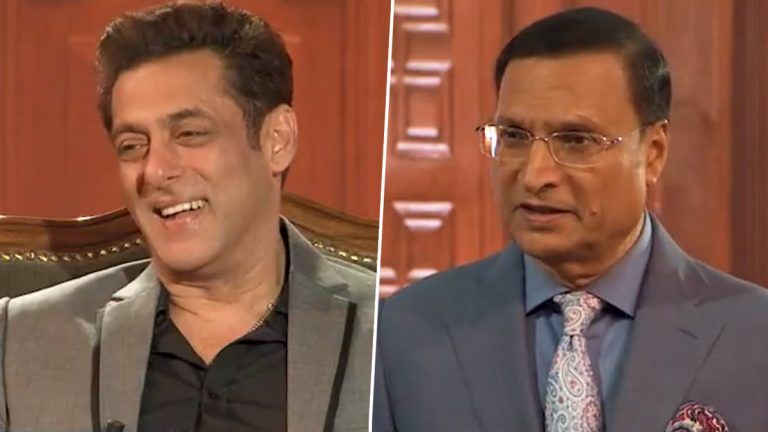 Salman Khan In Aap Ki Adalat: আপ কি আদালতে প্রশ্নবাণের মুখোমুখি সলমান খান, দেখুন অনুষ্ঠানের এক ঝলক (দেখুন ভিডিও)