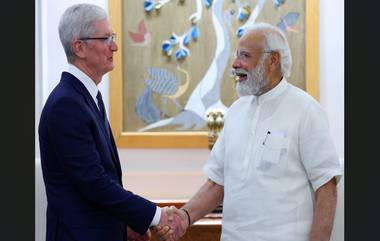 Tim Cook Meets Narendra Modi: নরেন্দ্র মোদির আতিথেয়তায় মুগ্ধ টিম কুক, টুইটে একে অপরকে ধন্যবাদ জ্ঞাপন ভারতের প্রধানমন্ত্রী ও অ্যাপল কর্তার