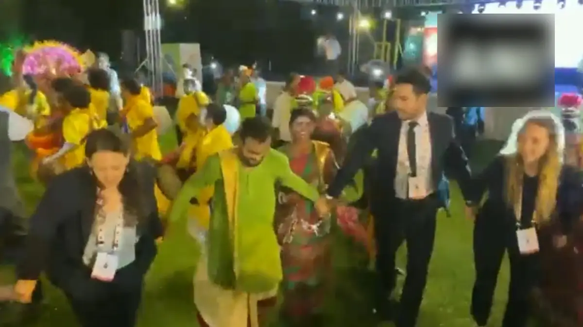 West Bengal: শেষ হল তিন দিনের বৈঠক, বৈঠক শেষে নাচে গানে পা মেলালেন জি ২০ প্রতিনিধিরা (দেখুন ভিডিও)