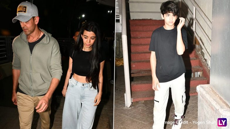 Hrithik Roshan Video: প্রেমিকা এবং দুই ছেলেকে সঙ্গে নিয়ে হৃত্বিকের মুভি ডেট, লেন্সবন্দি মুহূর্ত দেখুন