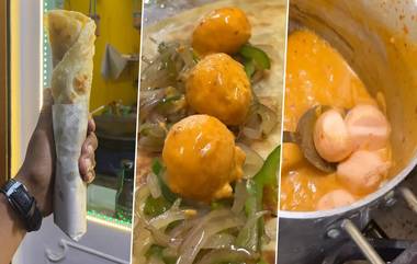 Roshogolla Roll: পরোটার মধ্যে পিঁয়াজ-ক্যাপশিকমের সঙ্গে রসগোল্লা, খেয়েছেন নাকি রসগোল্লা রোল!