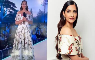 Sonam Kapoor begins speech with Namaste: রাজা তৃতীয় চার্লসের রাজ্যাভিষেক অনুষ্ঠানে ‘নমস্তে’ দিয়ে বক্তব্য শুরু করলেন সোনম, দেখুন