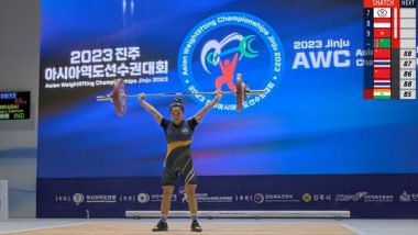 Asian Weightlifting Championships: এশিয়ান ভারোত্তোলনে ষষ্ঠ স্থান পেলেন অলিম্পিক পদক জয়ী মীরাবাঈ চানু