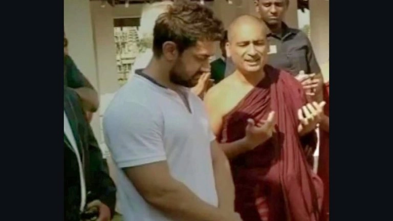 Aamir Khan in Kathmandu: ধ্যানের উদ্দেশ্যে কাঠমান্ডুতে বলিউড তারকা আমির খান