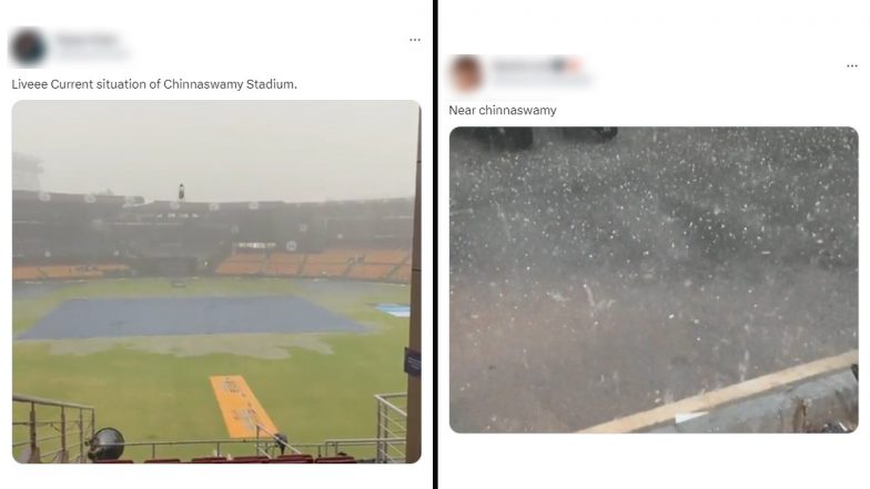 Bengaluru Weather Report, IPL 2023: চিন্নাস্বামী স্টেডিয়ামের কাছে ঝড়-বৃষ্টি, আশঙ্কায় বিরাটদের শেষ প্লে-অফের সুযোগ