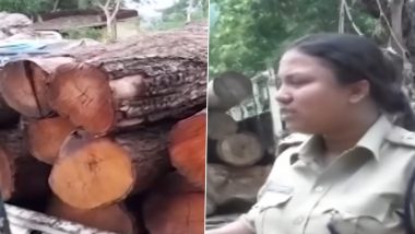 Timber Smuggling In Pushpa Style: 'পুষ্পা 'স্টাইলে চোরাকারবারীদের কাঠপাচারের চক্রান্ত, বন বিভাগের তৎপরতায় উদ্ধার কাঠ বোঝাই গাড়ি (দেখুন ভিডিও)
