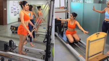 Janhvi Kapoor Gym Video: শরীরচর্চায় মগ্ন জাহ্নবী, জিমে জোরকদমে ঘাম ঝরাচ্ছেন নায়িকা