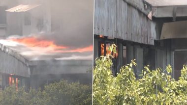 Sharaf House fire: রাজভবনের পাশে শরাফ হাউসে ভয়াবহ আগুন, ঘটনাস্থলে দমকলের ৯টি ইঞ্জিন  (Watch Video)