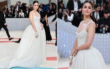 Alia Bhatt at Met Gala 2023: ১ লক্ষ মুক্তখচিত সাদা গাউনে মেট গালায় হাঁটলেন আলিয়া, পোশাকের ইতিহাস জানুন