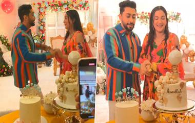 Gauahar Khan Baby Shower: জমজমাট গওহর খানের সাধের অনুস্থান, লেন্সবন্দি হবু বাবা-মা