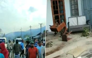 Churachandpur Clash: মণিপুরের চূড়াচন্দ্রপুরে তুমুল গণ্ডগোলের জেরে ভাঙল একাধিক বাড়ি, ঘটনাস্থলের ভিডিয়ো