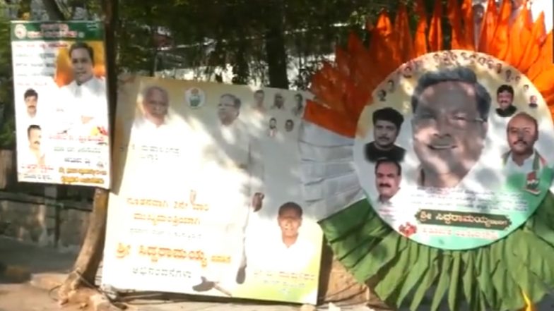 Karnataka Next CM Siddaramaiah: সিদ্দারামাইয়ার হাতেই কর্ণাটকের শাসনভার, বাসভবনের বাইরে ব্যানার পোস্টারে ছয়লাপ (দেখুন ছবি)