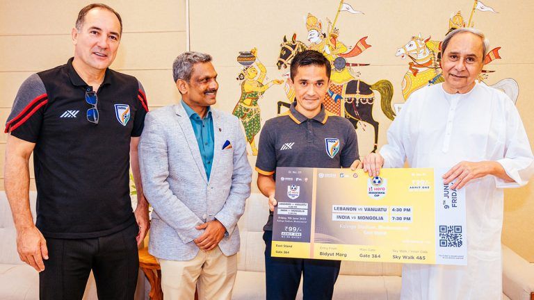 Intercontinental Cup 2023: ইন্টারকন্টিনেন্টাল কাপের প্রথম টিকিট কিনলেন ওড়িশার মুখ্যমন্ত্রী নবীন পট্টনায়েক