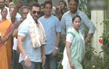 Salman Khan Meets Mamata Banerjee: কলকাতায় এসেই মমতার বাড়িতে সলমন খান, দেখুন তাঁদের সাক্ষাতের ভিডিয়ো